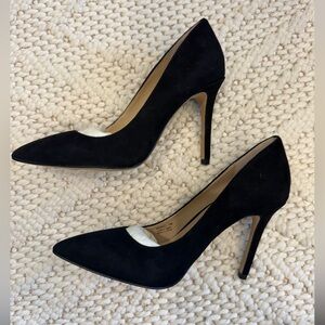 Botkier Marci Black Suede Heels NWT